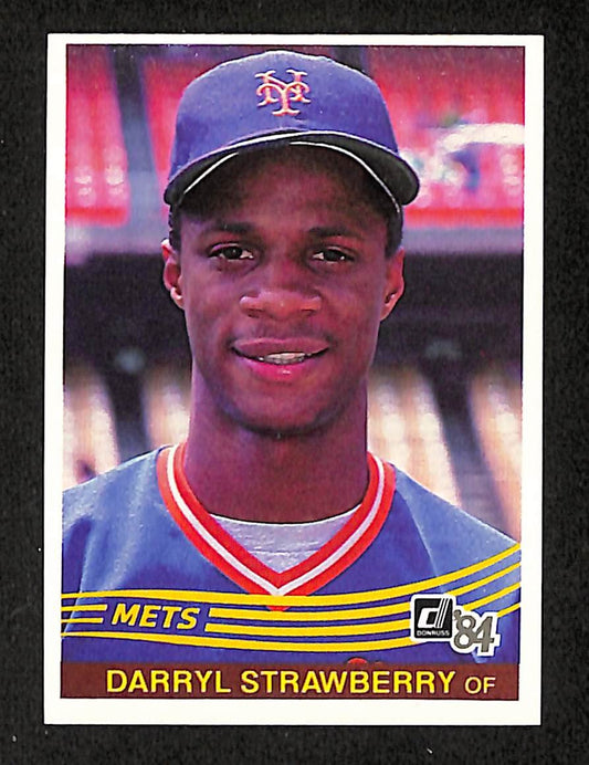 Darryl Strawberry 1984 DONRUSS Baseball RC Card #68 New York Mets 204534