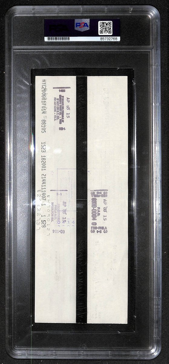 Alan Ameche Signed/Auto 1988 Bank Check 1954 Heisman Wisconsin PSA/DNA 205380