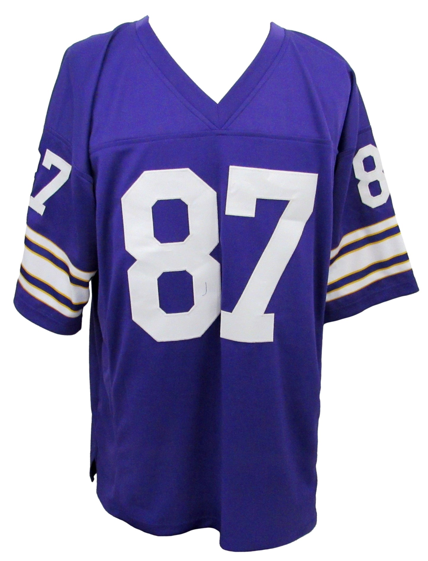Leo Lewis Signed/Autographed Custom Football Jersey Vikings Beckett 204792