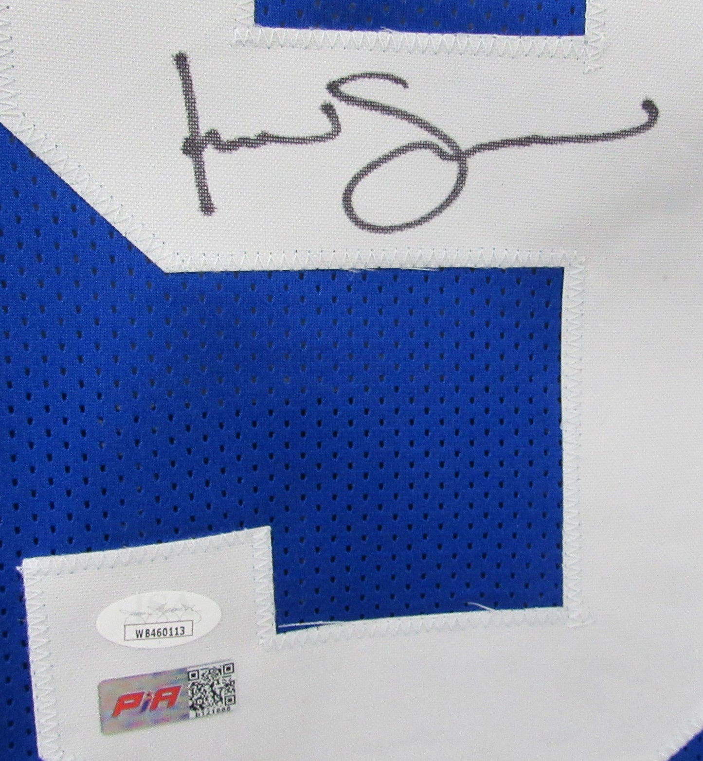 Isaiah Simmons Signed/Autographed Custom Football Jersey Giants JSA 204796