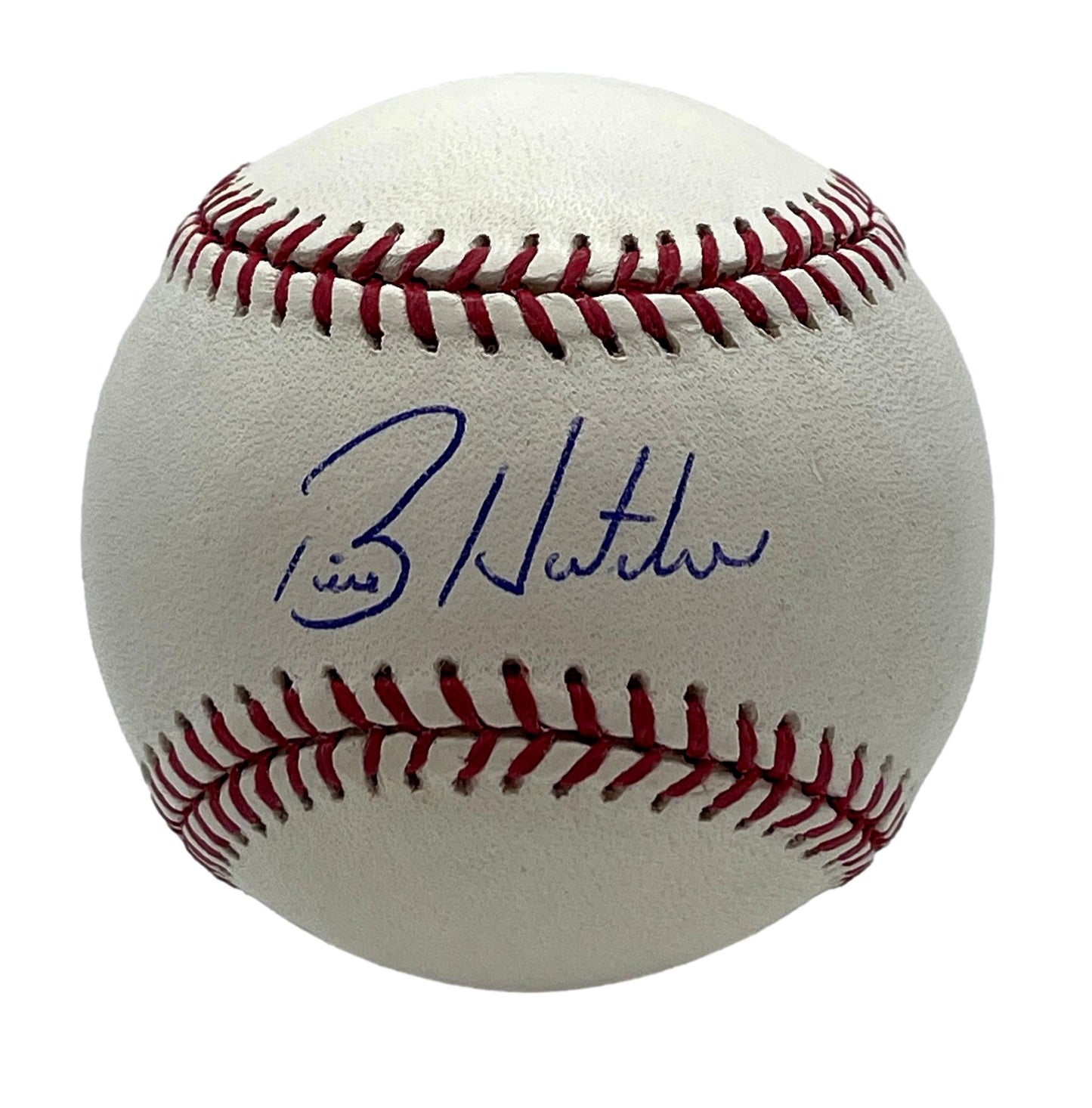 Billy Hatcher Signed/Autographed OML Baseball Houston Astros PSA/DNA 205455