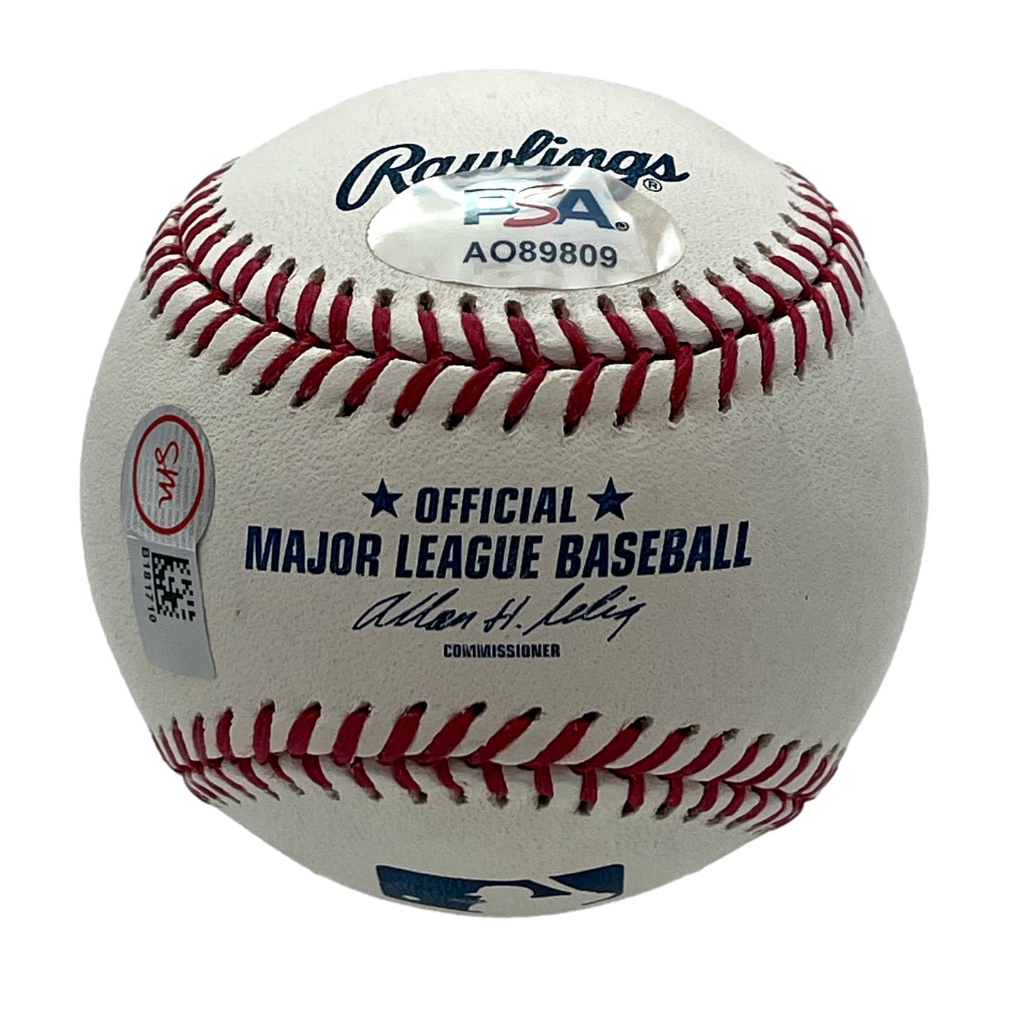 Billy Hatcher Signed/Autographed OML Baseball Houston Astros PSA/DNA 205455