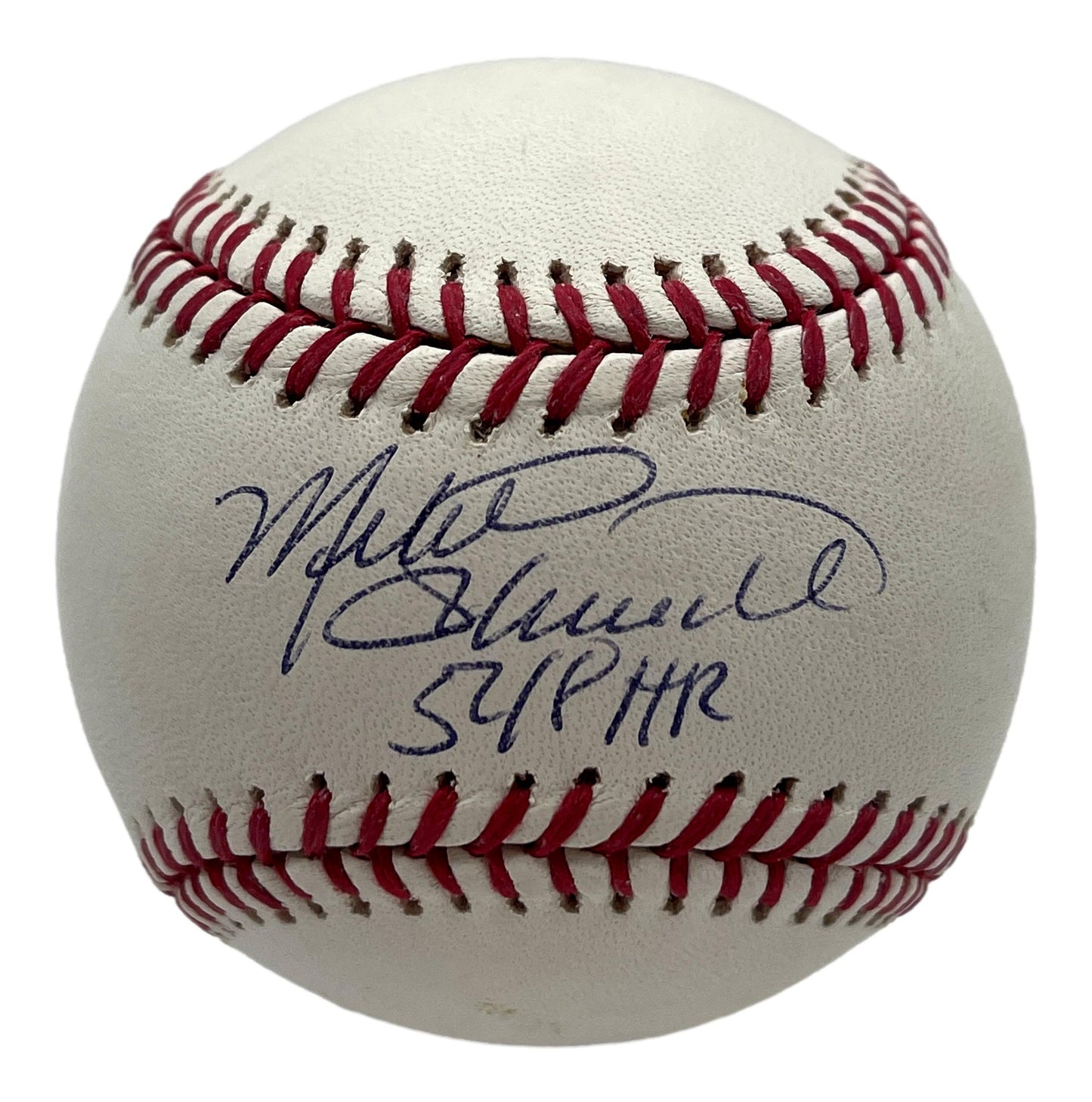 Mike Schmidt HOF Signed/Inscribed OML Baseball Phillies MLB Holo 205461
