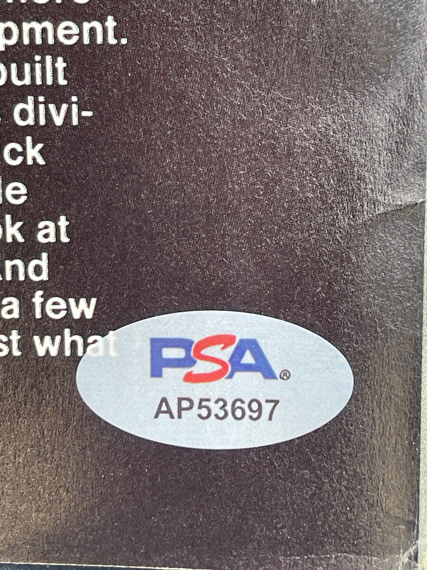 Gary Player Signed/Auto 1978 Sports Illustrated Magazine NO LABEL PSA/DNA 206171