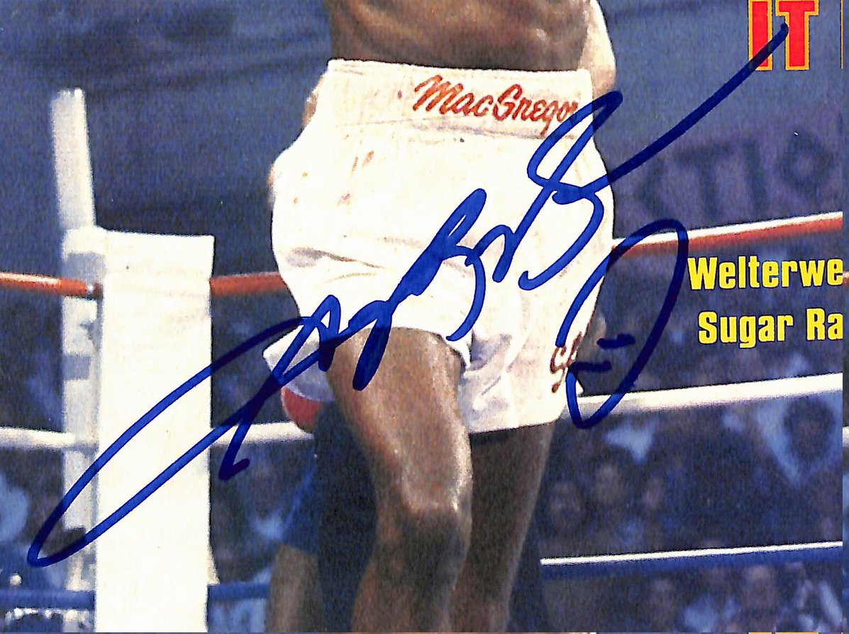Sugar Ray Leonard Signed/Auto 1979 Sports Illustrated Magazine PSA/DNA 206180