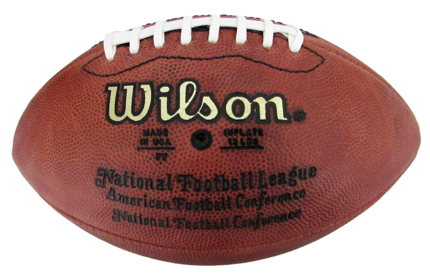 Don Shula HOF Signed/Auto Wilson NFL Leather Football Miami Dolphins JSA 204867