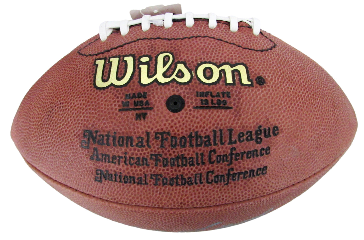 Y.A. Tittle HOF Signed/Autographed Wilson NFL Leather Football 49ers JSA 204868