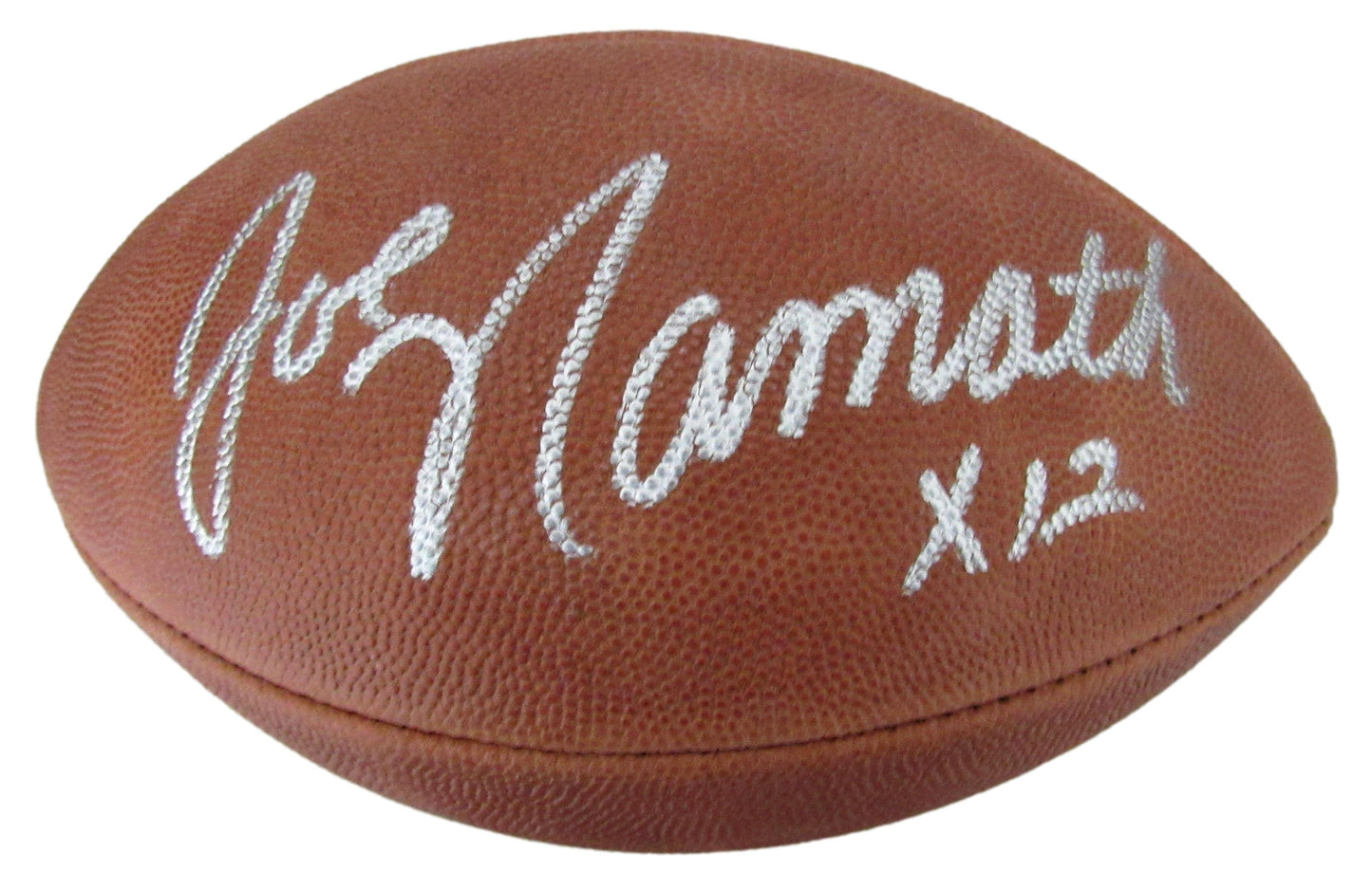 Joe Namath HOF Signed/Autographed Wilson NFL 75 Leather Football Jets JSA 204871