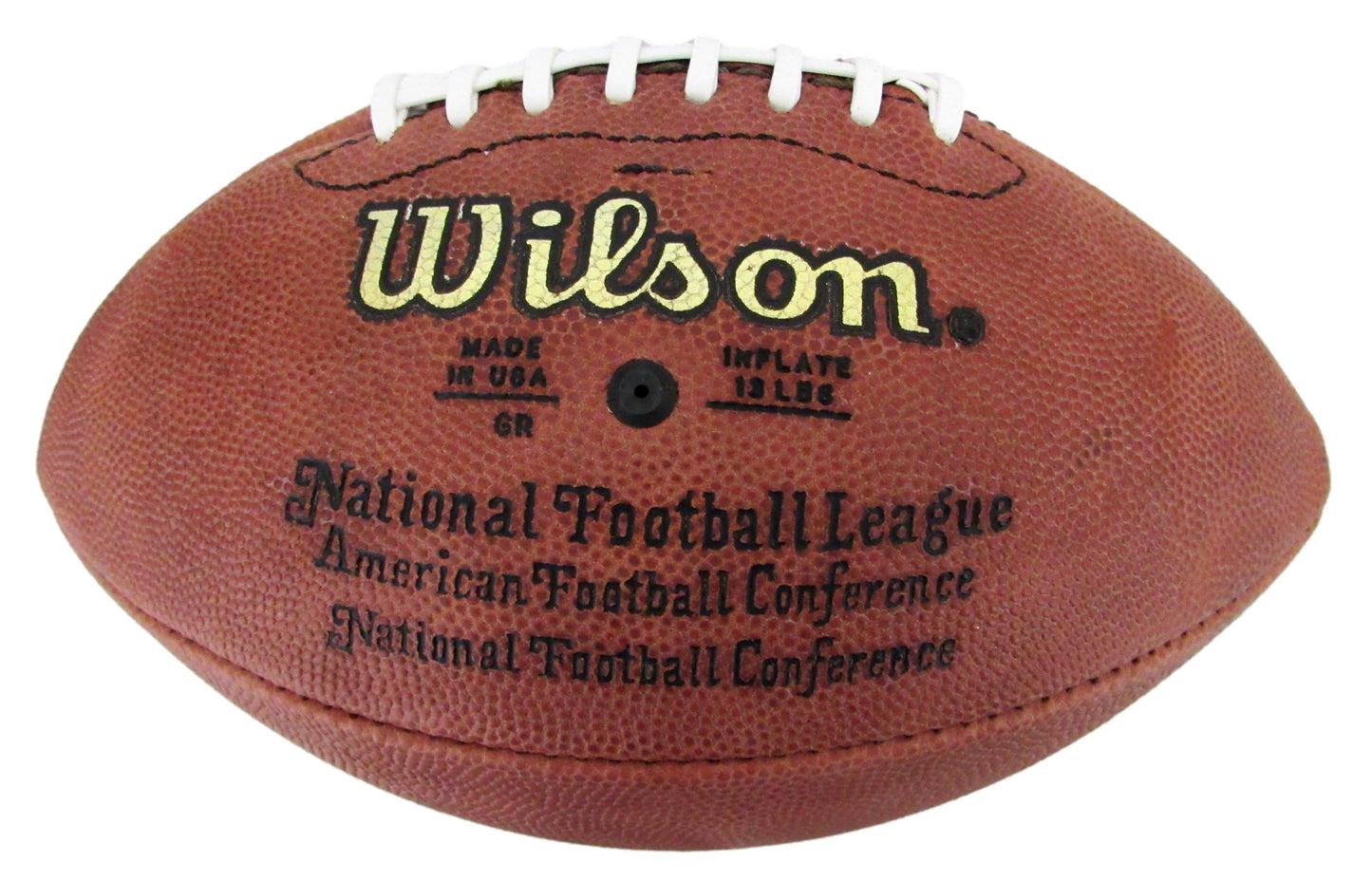 Joe Namath HOF Signed/Autographed Wilson NFL 75 Leather Football Jets JSA 204871