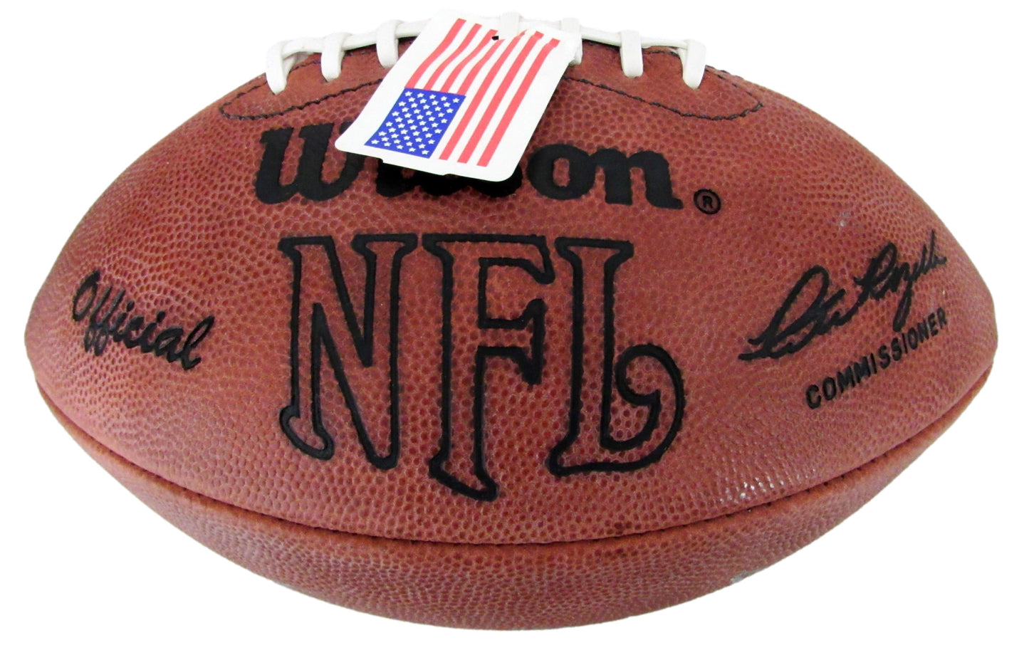 Johnny Unitas HOF Signed/Auto Wilson NFL Leather Football Colts JSA 204872
