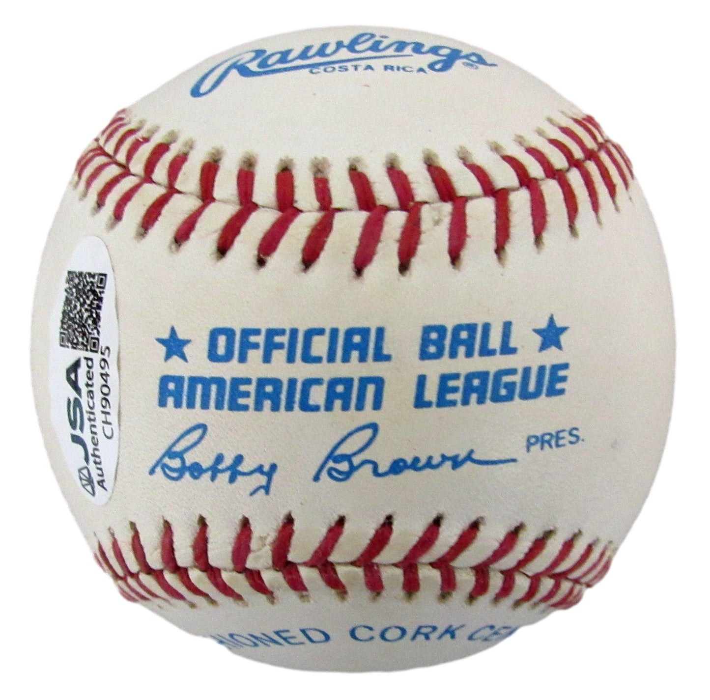 Bobby Valentine Signed/Autographed OAL Baseball Texas Rangers JSA 204859