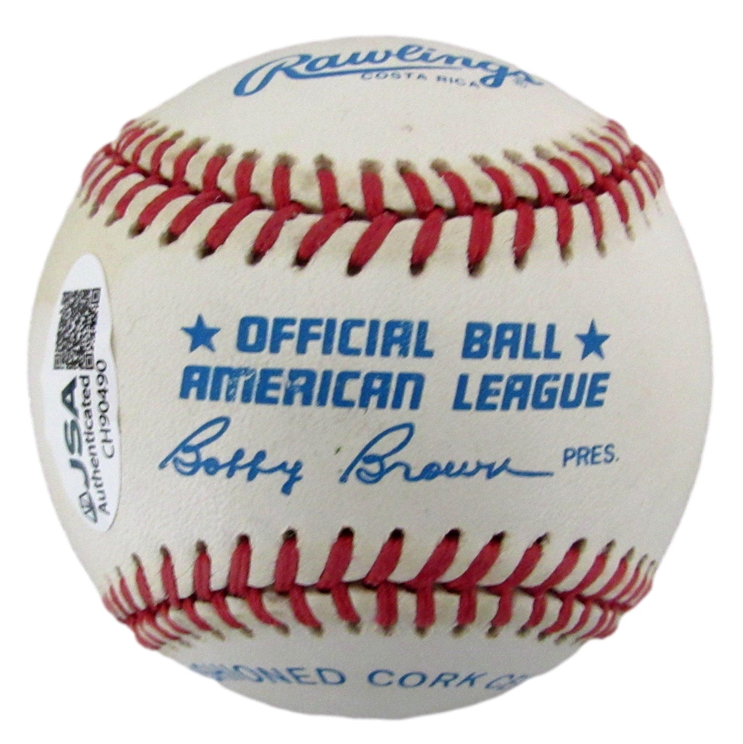 Whitey Ford HOF Signed/Autographed OAL Baseball New York Yankees JSA 204860