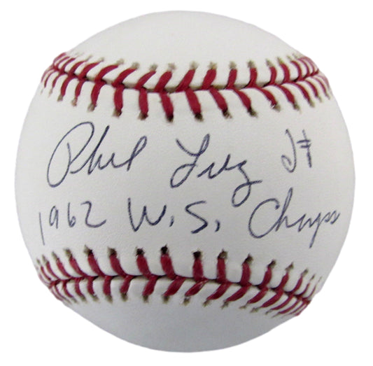 Phil Linz Signed/Autographed OML Baseball New York Yankees JSA 204861
