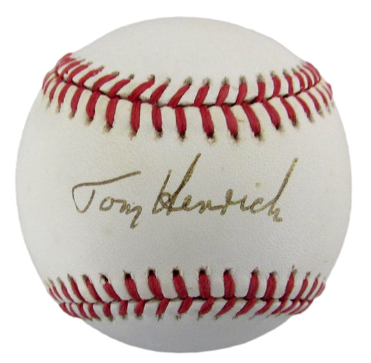 Tom Henrich Signed/Autographed OAL Baseball New York Yankees JSA 204864