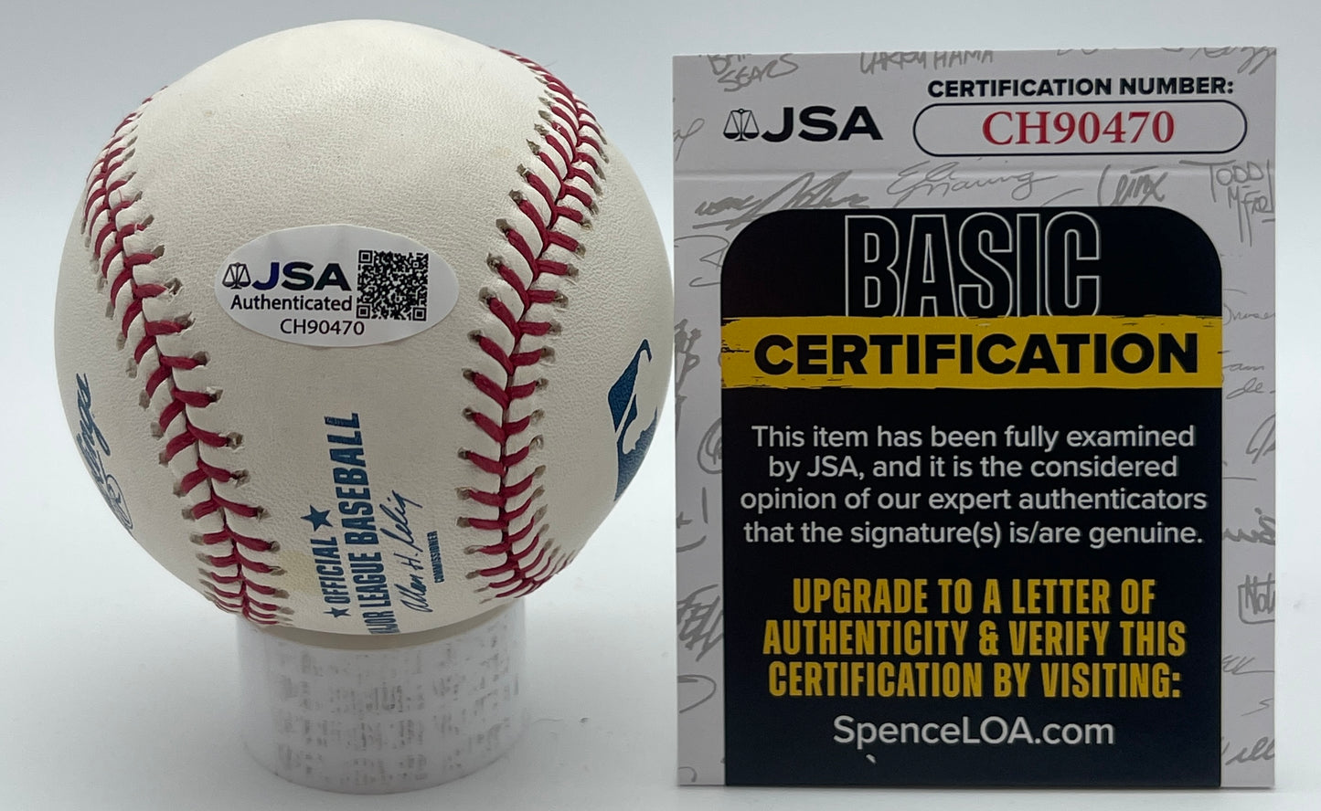 Derek Lee Signed/Autographed OML Baseball Minnesota Twins JSA 206118