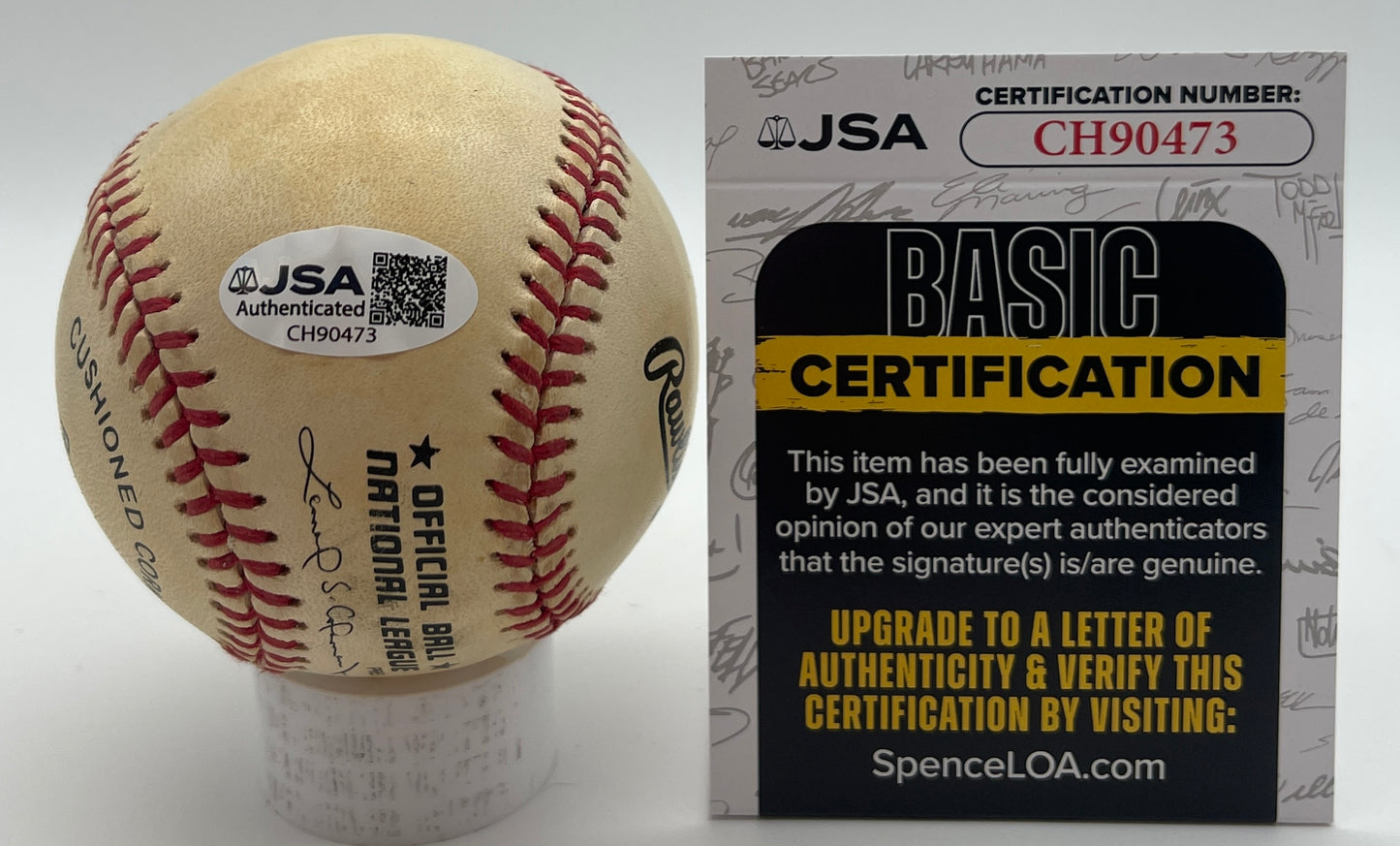 Gary Gaetti Signed/Autographed ONL Baseball Chicago Cubs JSA 206121