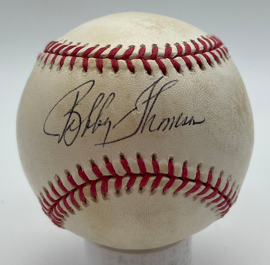 Bobby Thomson Signed/Autographed ONL Baseball New York Giants JSA 206125