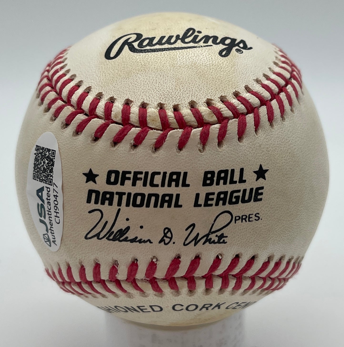 Bobby Thomson Signed/Autographed ONL Baseball New York Giants JSA 206125