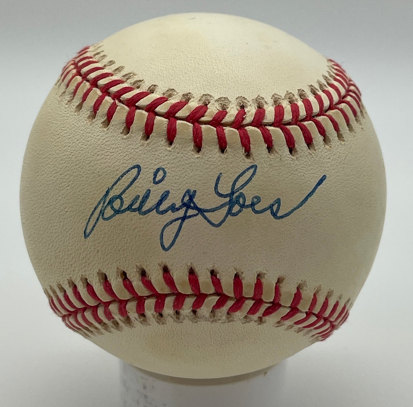 Billy Loes Signed Twice/Autographed ONL Baseball Brooklyn Dodgers JSA 206126