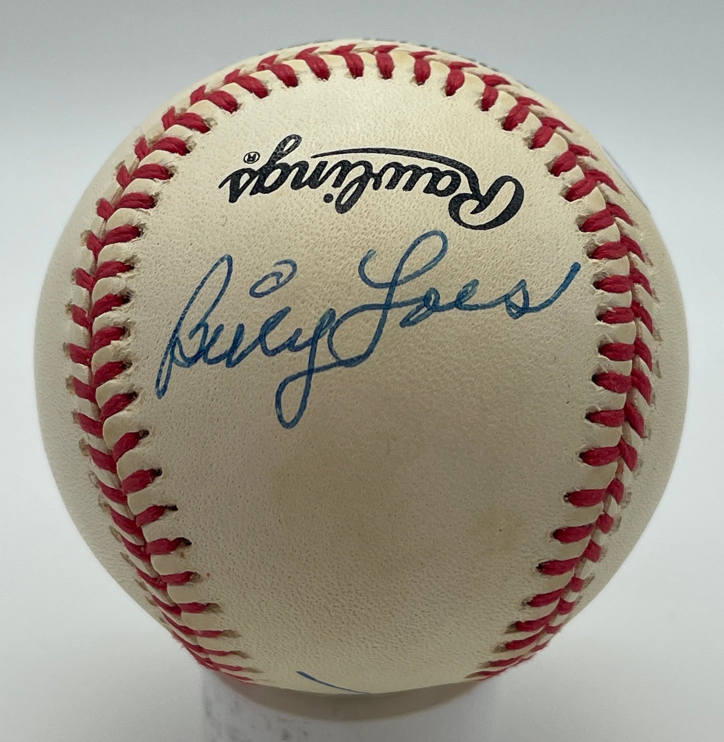 Billy Loes Signed Twice/Autographed ONL Baseball Brooklyn Dodgers JSA 206126