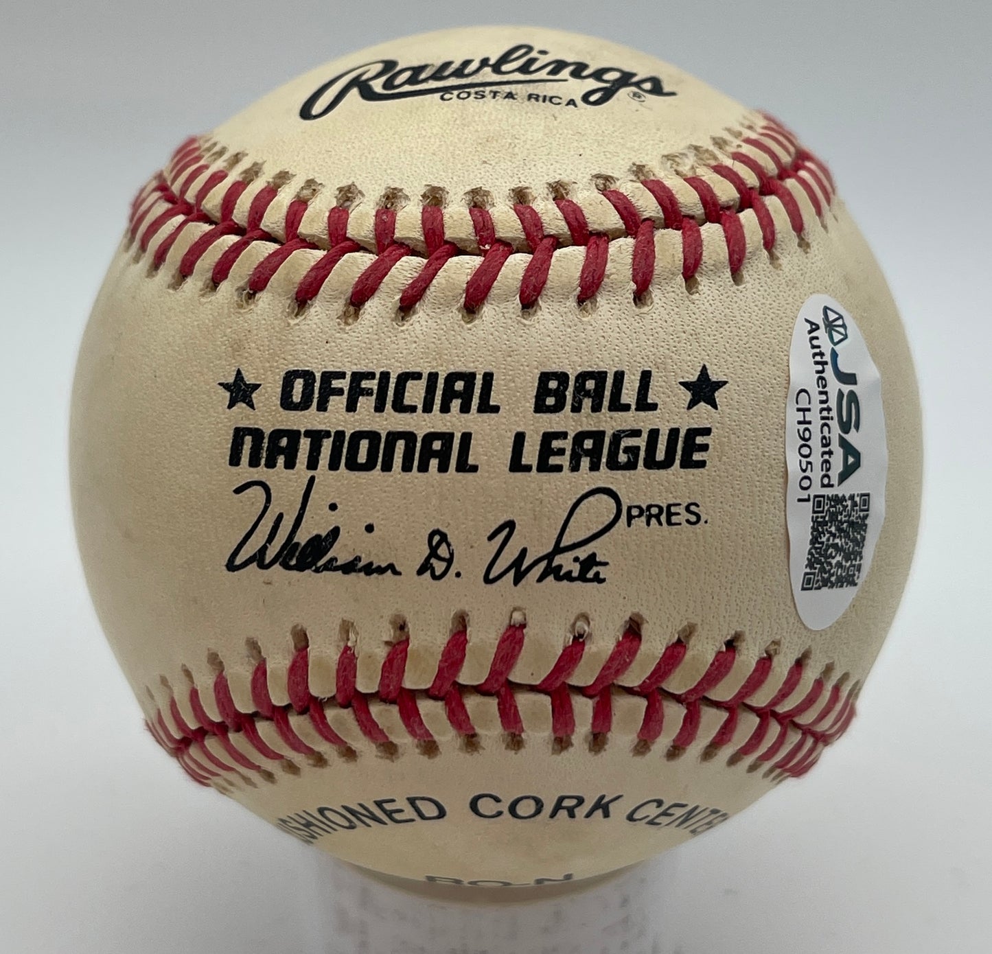 Ryne Sandberg HOF Signed/Autographed ONL Baseball Chicago Cubs JSA 206135
