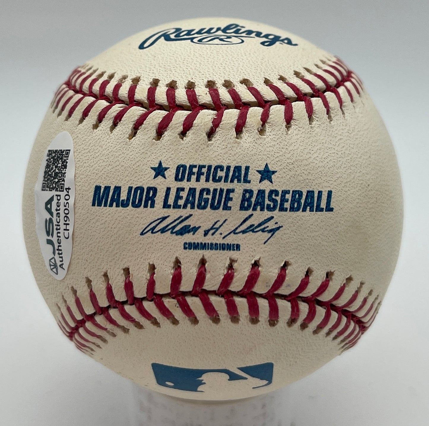 Don Zimmer Signed/Autographed OML Baseball Boston Red Sox JSA 206136