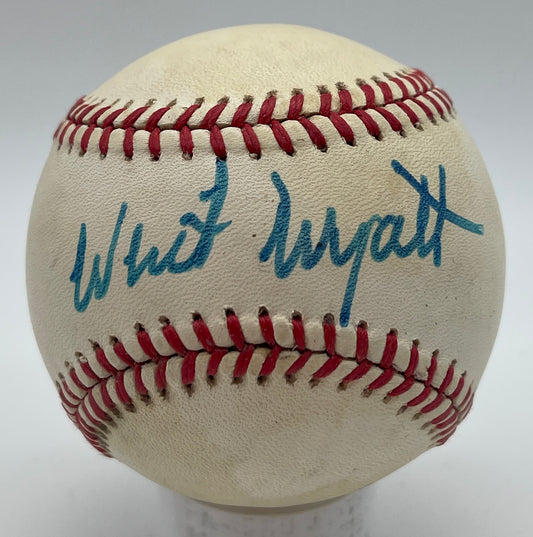 Whit Wyatt Signed/Autographed ONL Baseball Brooklyn Dodgers JSA 206139