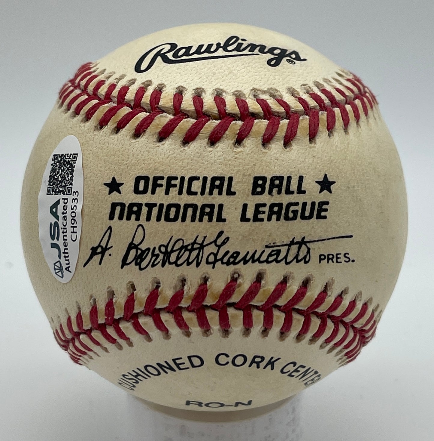 Al Downing Signed/Inscribed ONL Baseball Los Angeles Dodgers JSA 206142