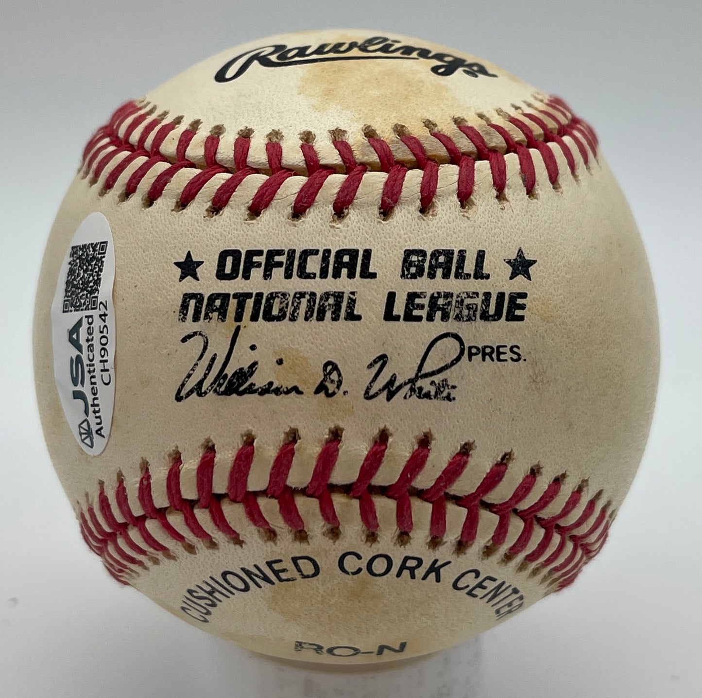 Rollie Fingers HOF Signed/Autographed ONL Baseball San Diego Padres JSA 206145