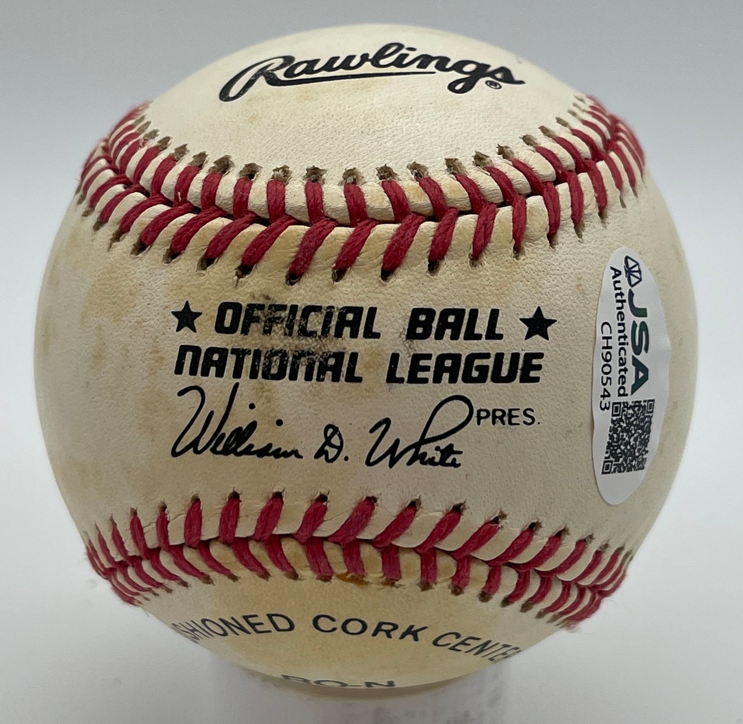 Ralph Branca Signed/Autographed ONL Baseball Brooklyn Dodgers JSA 206149