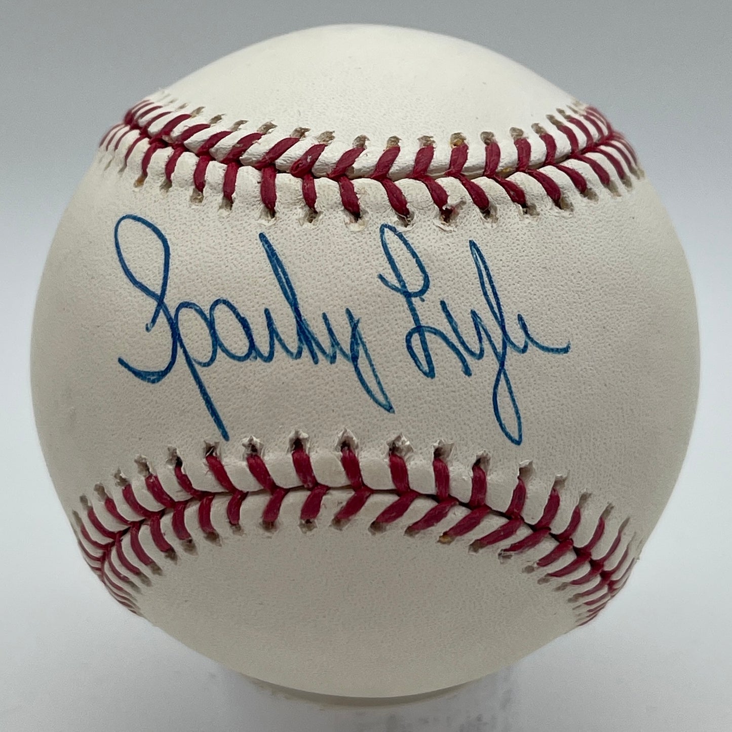 Sparky Lyle Signed/Autographed OML Baseball New York Yankees JSA 206161