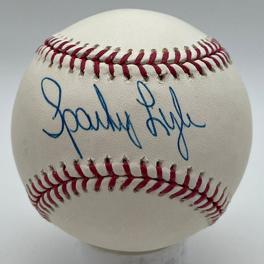 Sparky Lyle Signed/Autographed OML Baseball New York Yankees JSA 206161