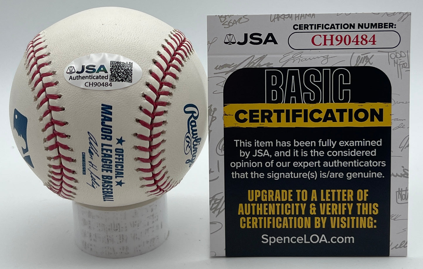 Mike Torez Signed/Autographed OML Baseball Boston Red Sox JSA 206150