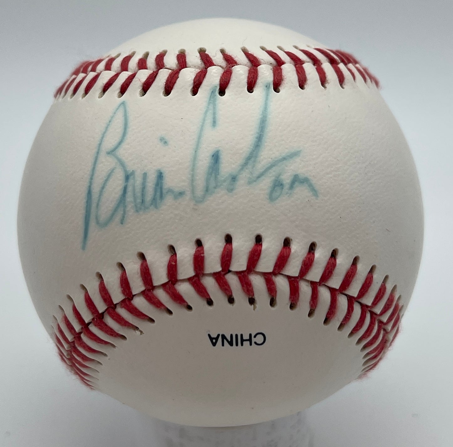 Brian Cashman Signed/Auto OL Baseball New York Yankees GM PSA/DNA 206152