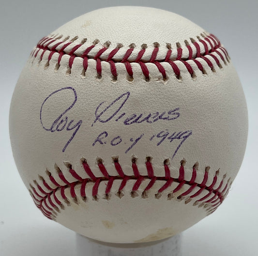 Roy Sievers Signed/Inscribed OML Baseball St. Louis Browns JSA 206154