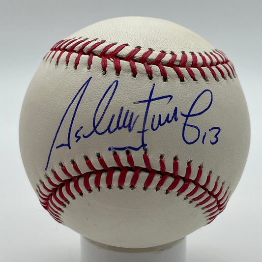 Asdrubal Cabrera Signed/Auto OML Baseball Cincinnati Reds PSA/DNA 206306