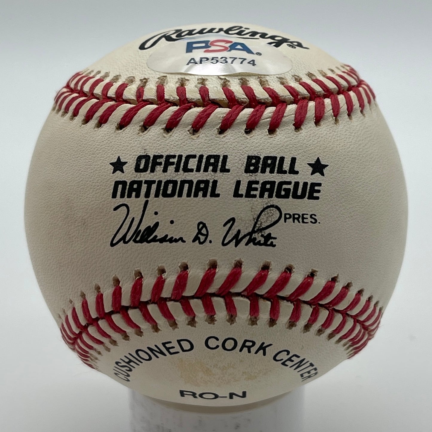 Mickey Owen/Henrich Tommy Dual-Signed/Inscr ONL Baseball PSA/DNA 206308