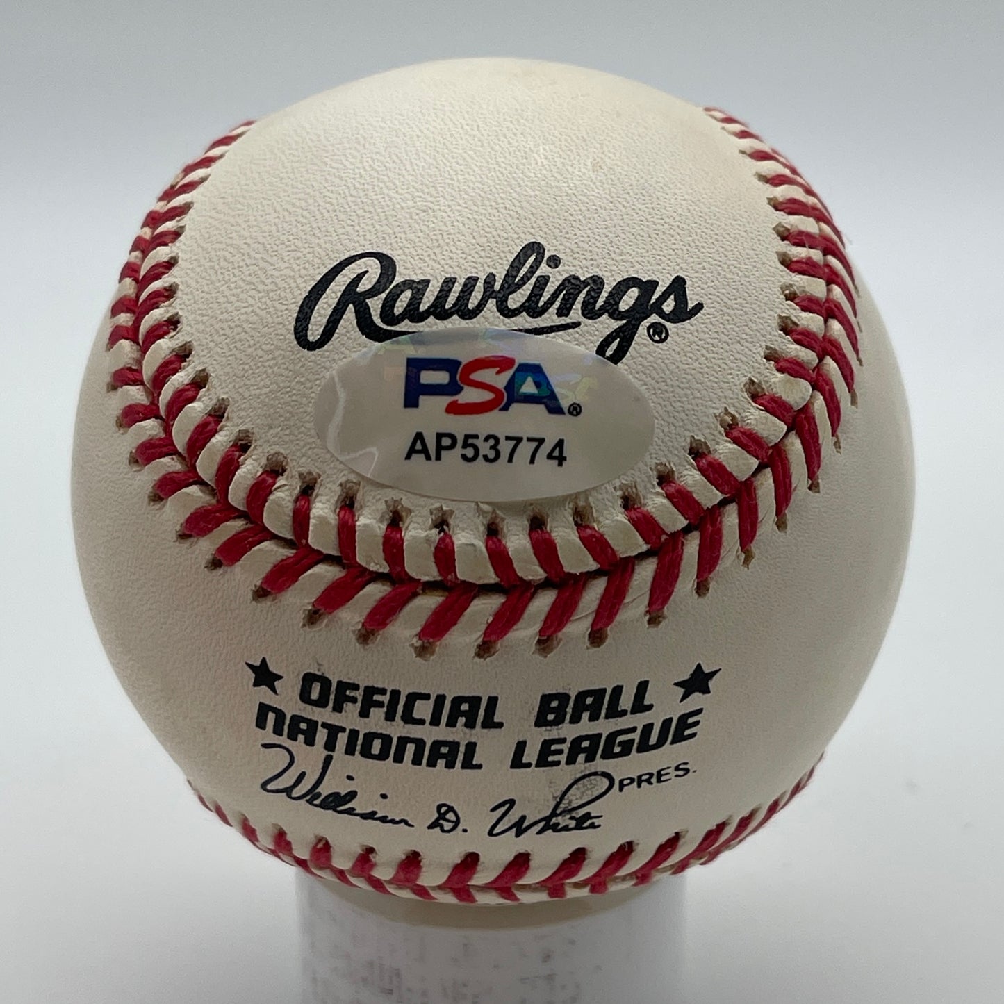 Mickey Owen/Henrich Tommy Dual-Signed/Inscr ONL Baseball PSA/DNA 206308