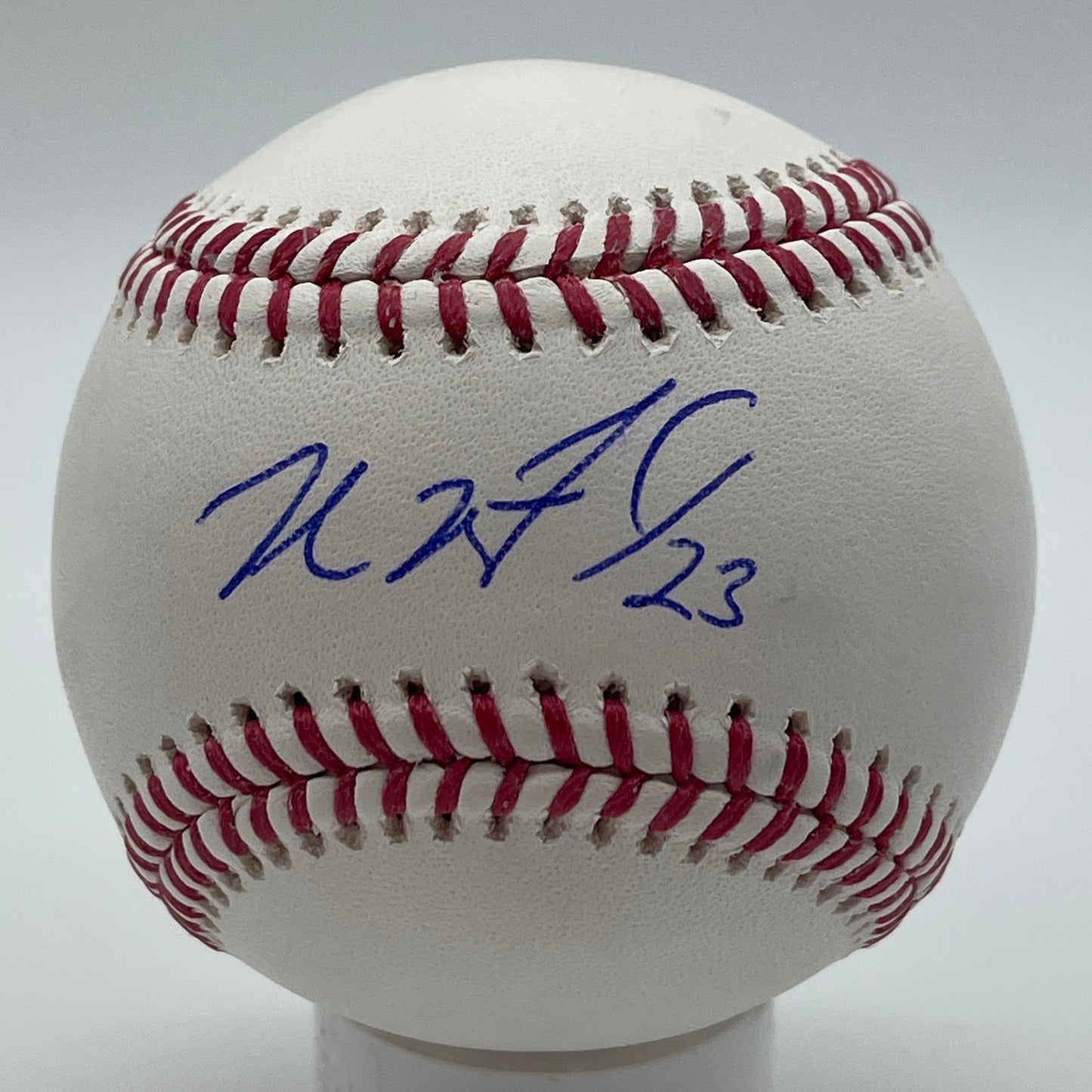 Michael Brantley Signed/Auto OML Baseball Cleveland Indians PSA/DNA 206297