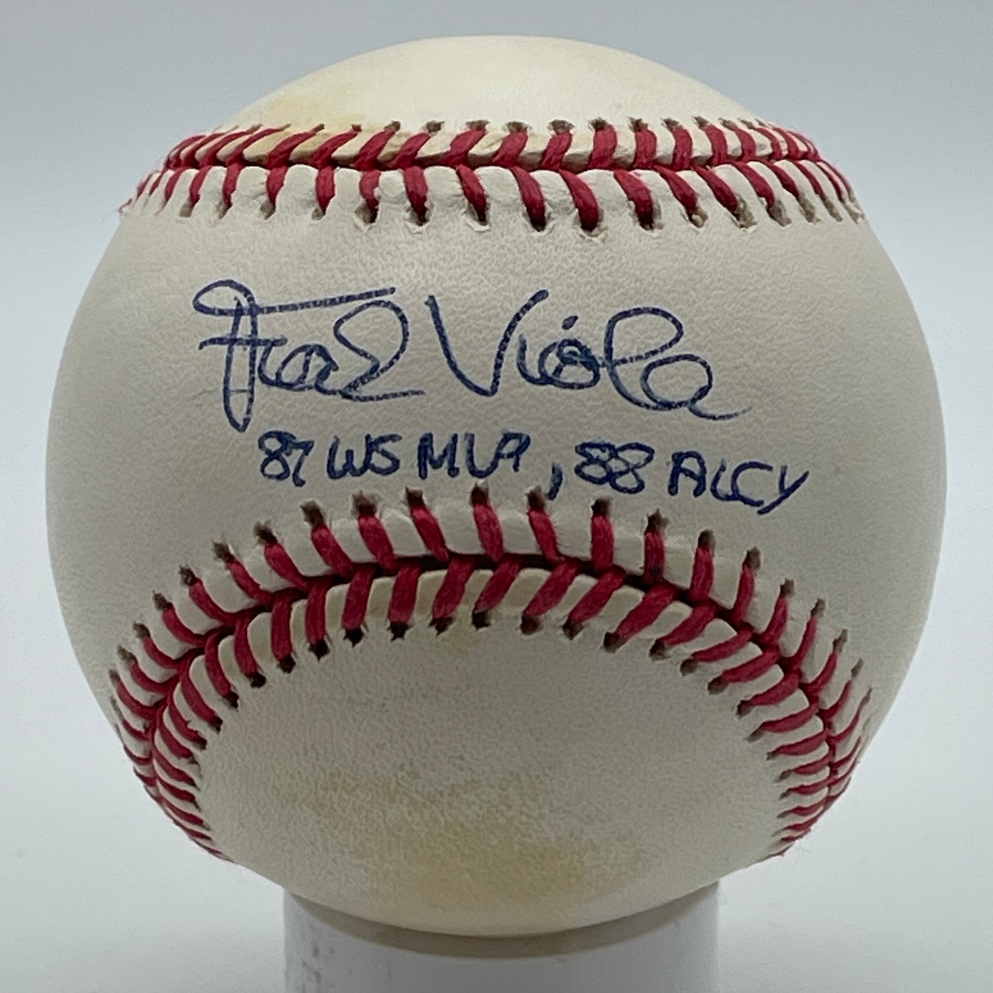 Frank Viola Signed/Inscribed OAL Baseball Minnesota Twins PSA/DNA 206301