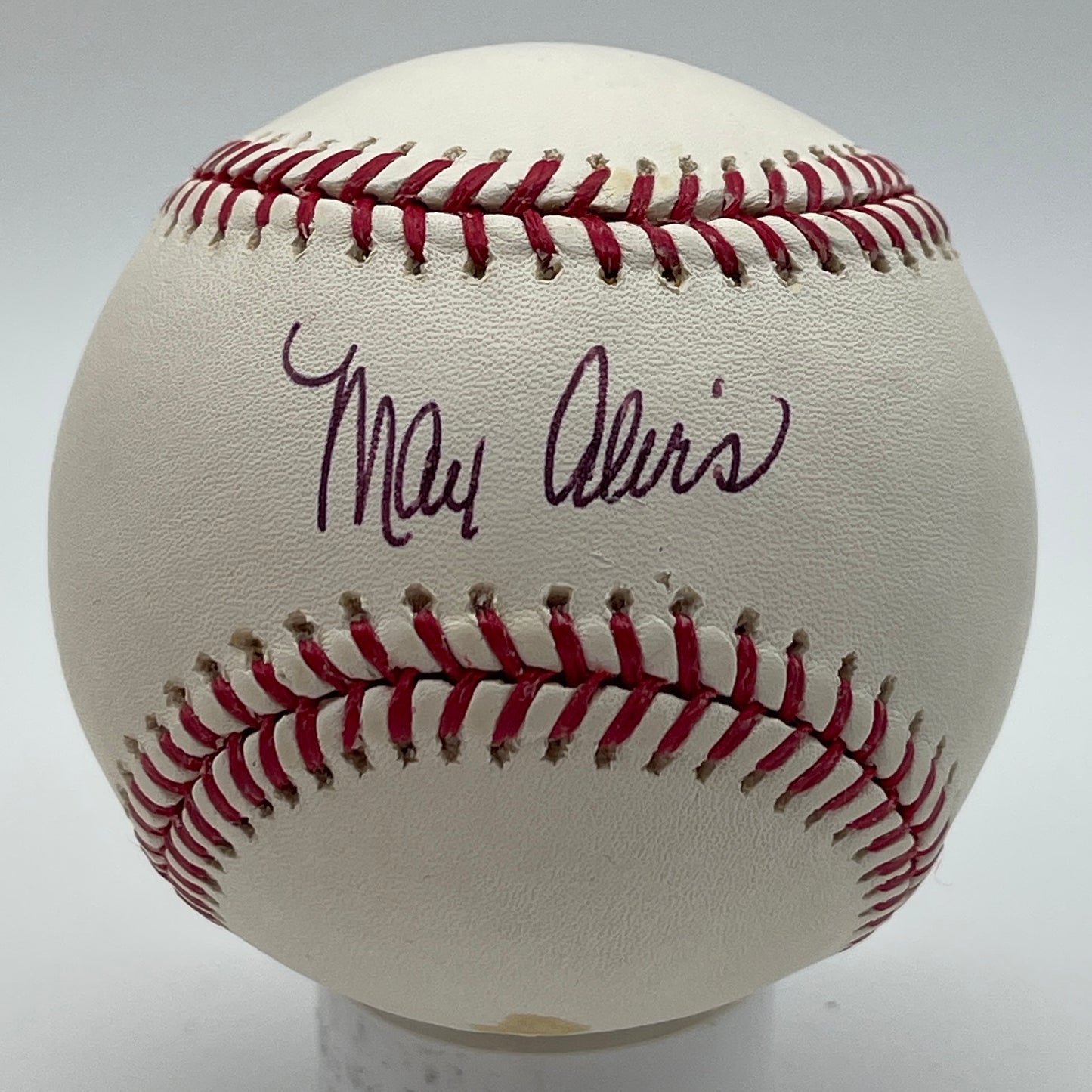Max Alvis Signed/Autographed OML Baseball Cleveland Indians PSA/DNA 206315