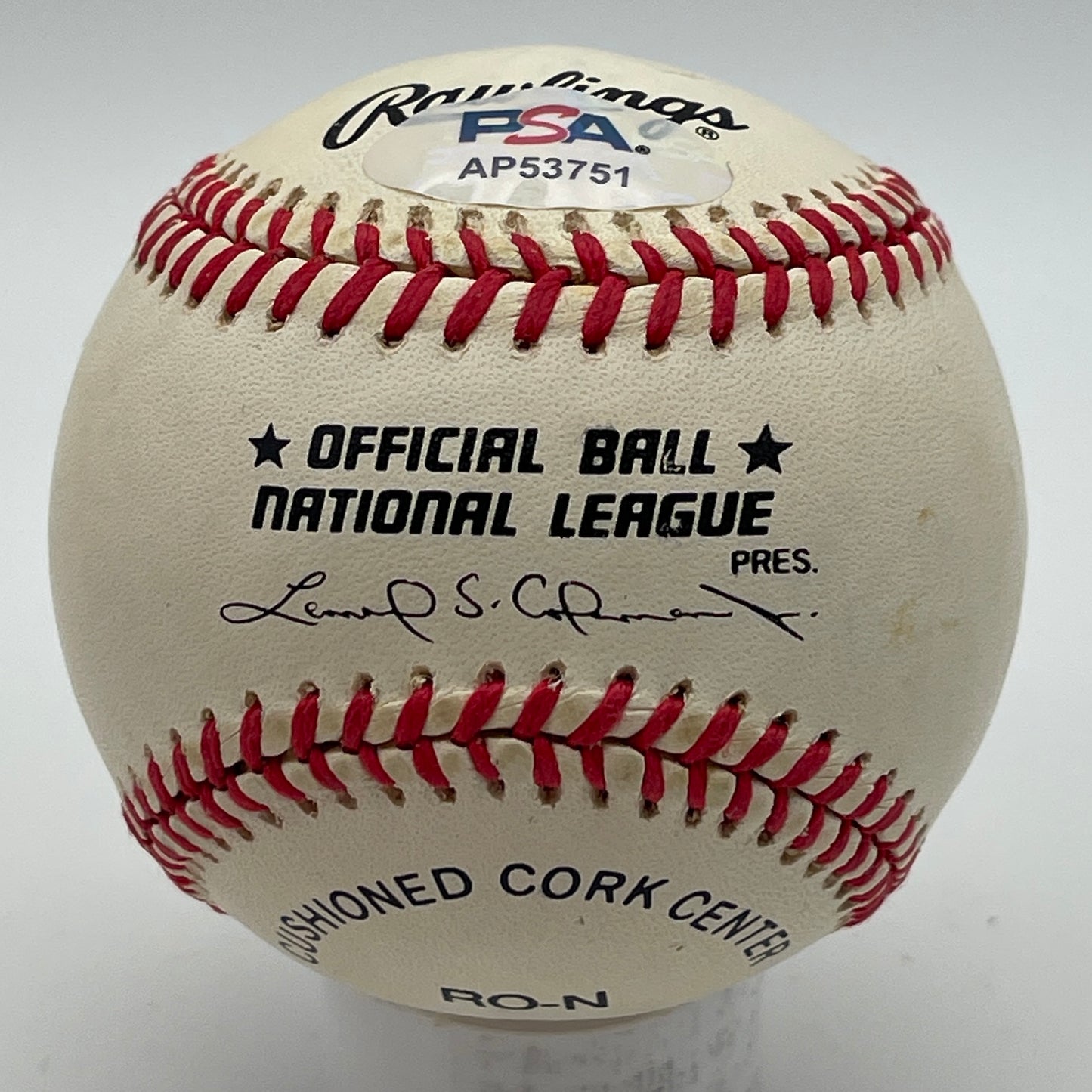 Frank Lary Signed/Inscribed ONL Baseball Detroit Tigers PSA/DNA 206321