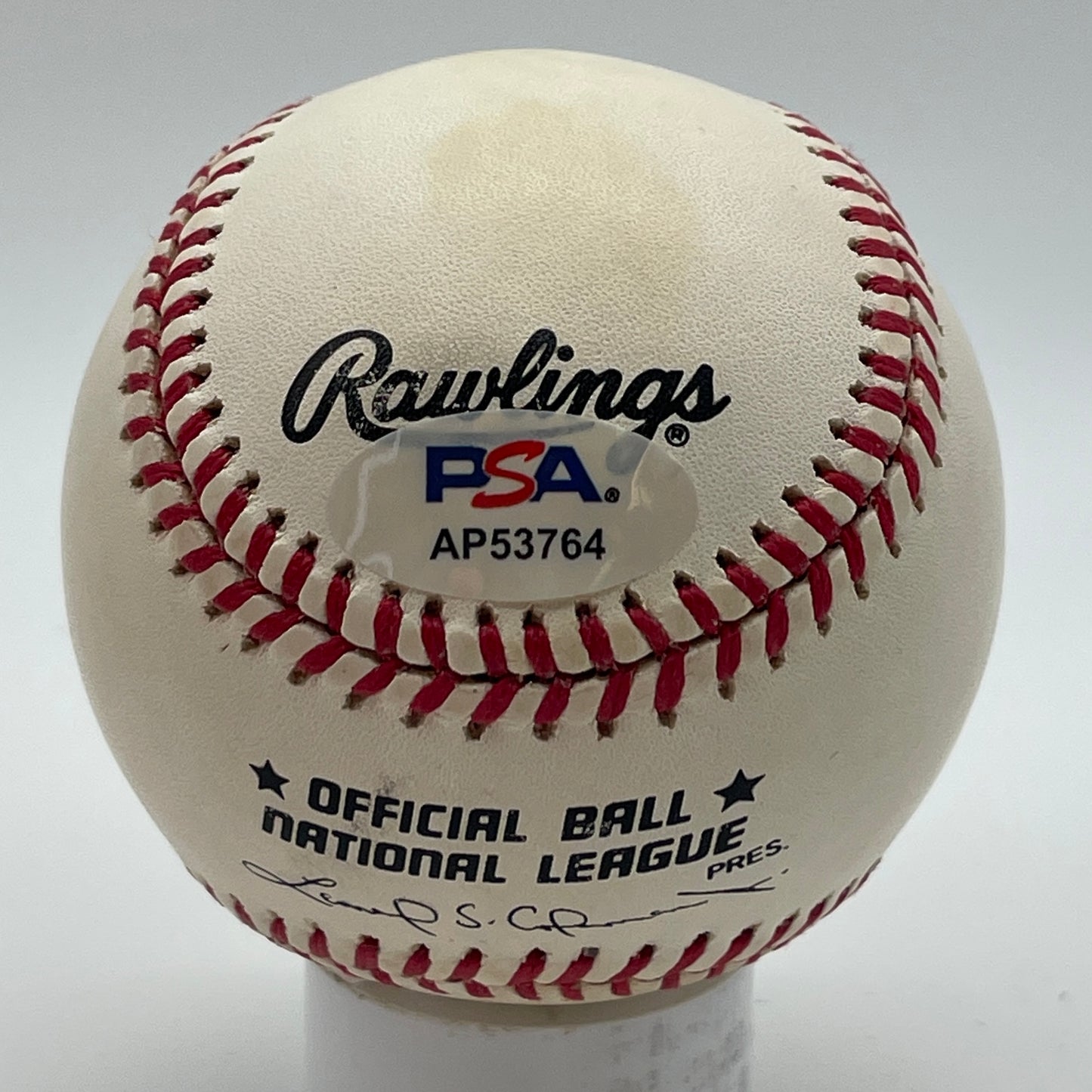Don Newcombe Signed/Inscribed ONL Baseball Brooklyn Dodgers PSA/DNA 206323