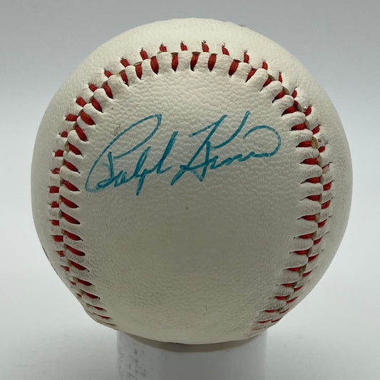 Ralph Kiner HOF Signed/Autographed Cooper ML Baseball Pirates PSA/DNA 206328