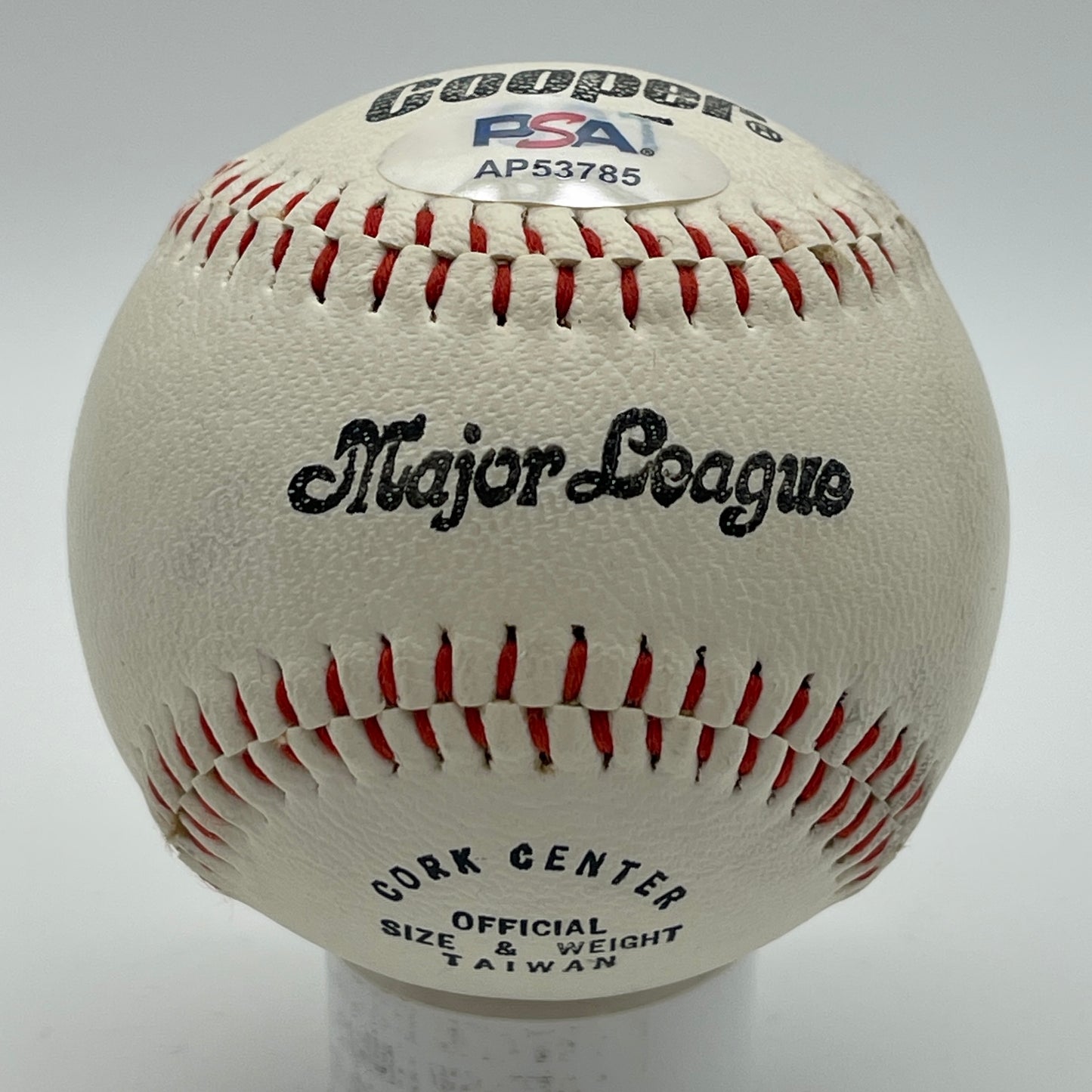 Ralph Kiner HOF Signed/Autographed Cooper ML Baseball Pirates PSA/DNA 206328