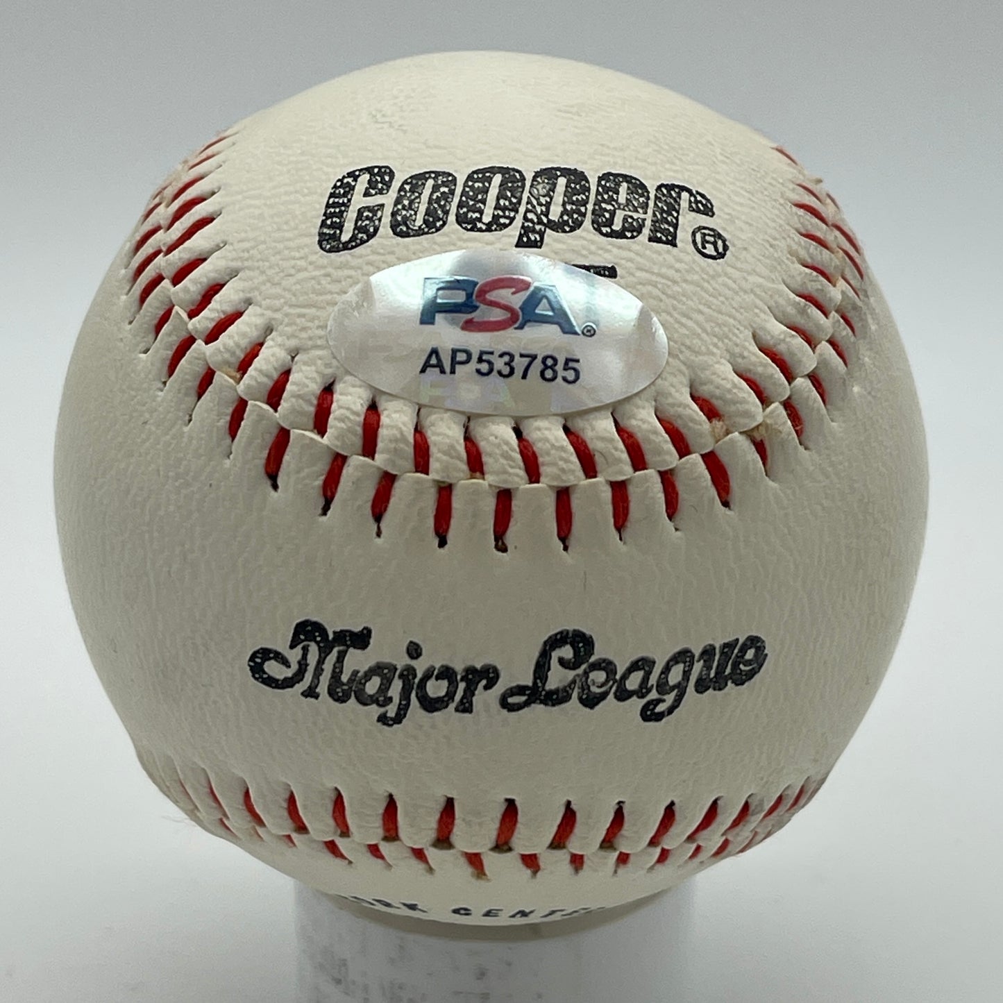Ralph Kiner HOF Signed/Autographed Cooper ML Baseball Pirates PSA/DNA 206328