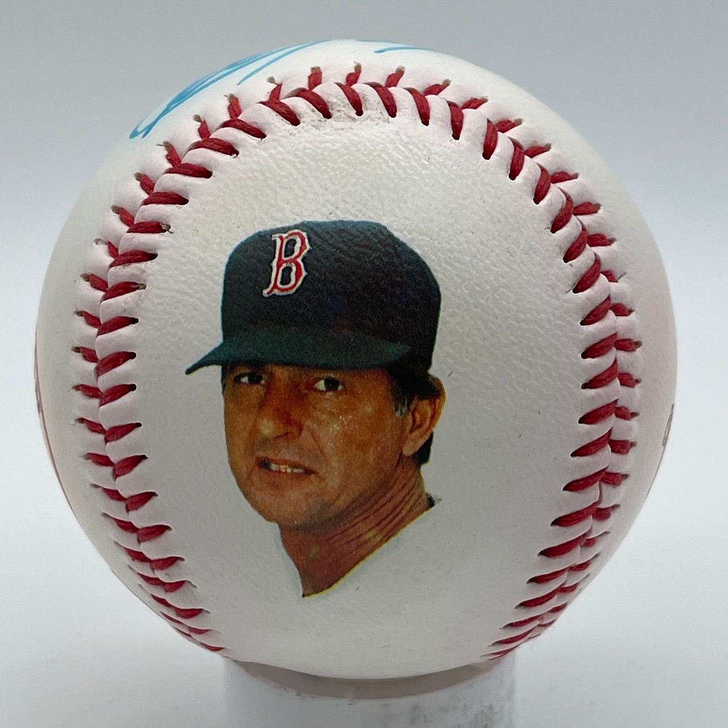 Carl Yastrzemski HOF Signed/Auto Fotoball Baseball Boston Red Sox PSA/DNA 206341