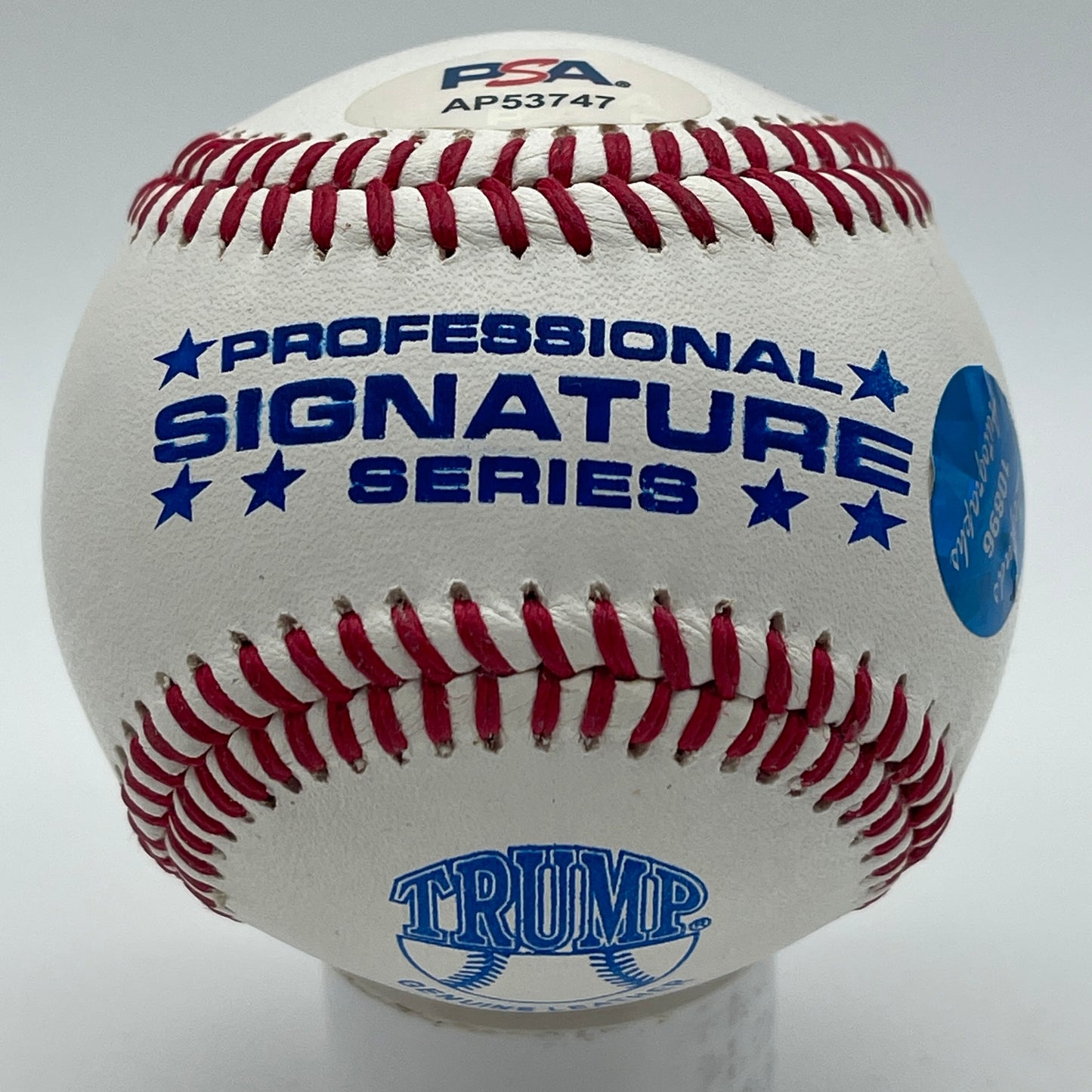 Bob Feller HOF Signed/Inscribed TRUMP Baseball Cleveland Indians PSA/DNA 206342