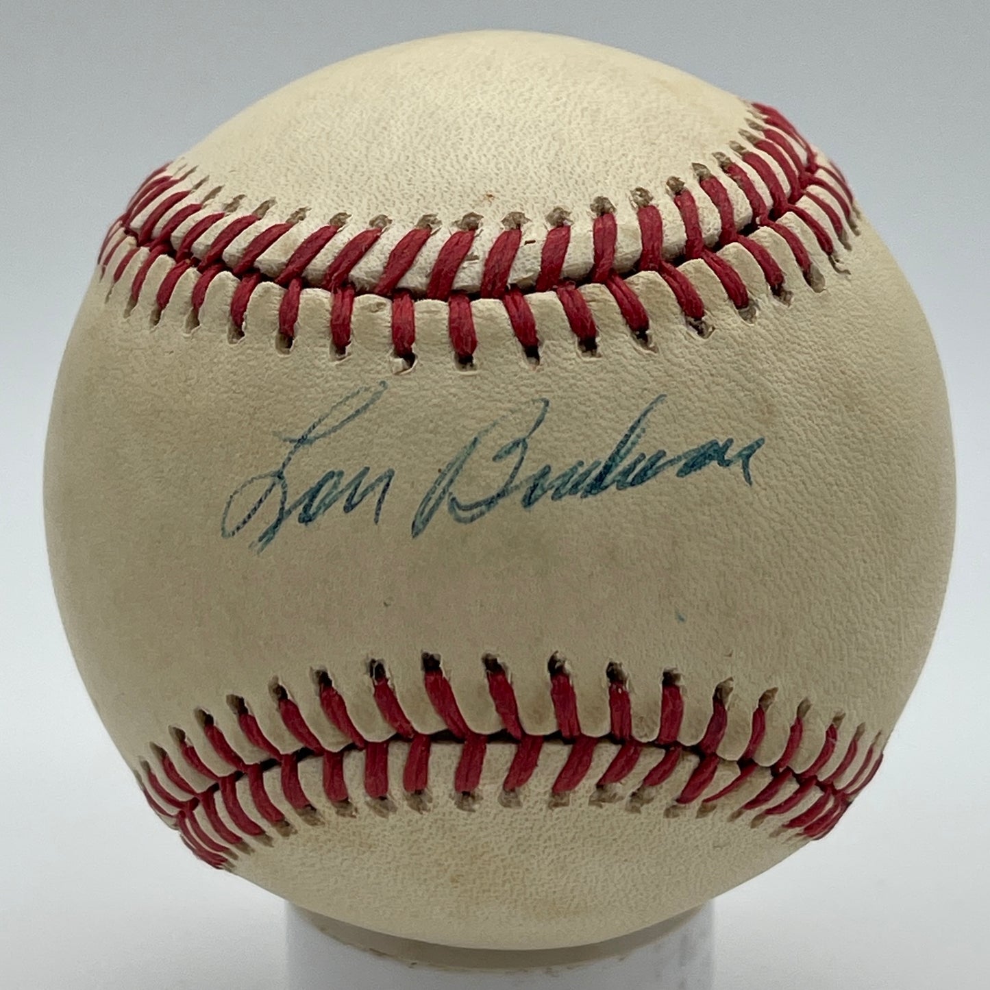 Lou Boudreau HOF Signed/Auto OAL Baseball Cleveland Indians PSA/DNA 206343