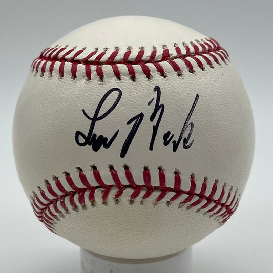 Lou Brock HOF Signed/Auto OML Baseball St. Louis Cardinals PSA/DNA 206348